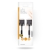 DVI-Kabel | DVI-I 24+5-Pin Male | DVI-I 24+5-Pin Male | 2560x1600 | Vernikkeld | 2.00 m | Recht | PVC | Zwart | Polybag