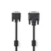 DVI-Kabel | DVI-A 12+5-Pin Male | VGA Male | 1024x768 | Vernikkeld | 2.00 m | Recht | PVC | Zwart | Envelop