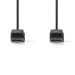 CCGP37010BK30 DisplayPort-Kabel | DisplayPort Male | DisplayPort Male | 4K@60Hz | Vernikkeld | 3.00 m | Rond | PVC | Zwart | Polybag