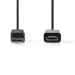 CCGP37100BK20 DisplayPort-Kabel | DisplayPort Male | HDMI™ Connector | 1080p | Vernikkeld | 2.00 m | Rond | PVC | Zwart | Polybag