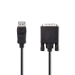 DisplayPort-Kabel | DisplayPort Male | DVI-D 24+1-Pins Male | 1080p | Vernikkeld | 3.00 m | Rond | PVC | Zwart | Polybag