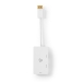 DisplayPort-Adapter | Mini-DisplayPort Male | DVI-D 24+1-Pins Female / HDMI™ Output / VGA Female 15p | 4K@60Hz | Verguld | Schakelbaar | 0.20 m | Rond | ABS | ABS | Wit | Polybag