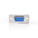 CCGP52801ME D-Sub-Chassisdeel | D-SUB 9-Pins Female | Zilver | Envelop