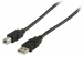 USB 2.0-Kabel | A Male - B Male | 2,0 m | Zwart