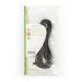 USB-Kabel | USB 2.0 | USB-A Male | US-E6 8-pins Male | 480 Mbps| 2.00 m | Rond | Zwart 
