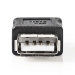 USB 2.0-Adapter | A Female - A Female | Zwart