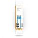 USB-Kabel | USB 3.2 Gen 1 | USB-A Male | USB-A Male | 5 Gbps | Vernikkeld | 1.00 m | Rond | PVC | Blauw | Envelop