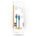 USB-Kabel | USB 3.2 Gen 1 | USB-A Male | USB-B Male | 5 Gbps | Vernikkeld | 3.00 m | Rond | PVC | Blauw | Envelop