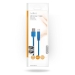 USB-Kabel | USB 3.2 Gen 1 | USB-A Male | USB-B Male | 5 Gbps | Vernikkeld | 3.00 m | Rond | PVC | Blauw | Polybag