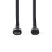 CCGP64010BK10 USB-Kabel | USB 3.2 Gen 1 | USB-C™ Male | USB-C™ Female | 5 W | 5 Gbps | Vernikkeld | 1.00 m | Rond | PVC | Zwart | Envelop