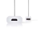 USB-Adapter | USB 3.1 | USB Type-C™ Male | HDMI™ Output | 0.20 m | Rond | Vernikkeld | PVC | Wit | Polybag