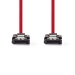 CCGP73150RD05 SATA Kabel | 3 Gbps | SATA 7-Pins Female | SATA 7-Pins Female | Vernikkeld | 0.50 m | Plat | PVC | Rood | Polybag