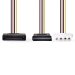 Interne Voedingskabel | SATA 15-Pins Male | Molex Female / SATA 15-Pins Female | Verguld | 0.20 m | Rond | PVC | Multicolour | Envelop