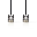 CAT5e Netwerkkabel | U/UTP | RJ45 Male | RJ45 Male | 0.50 m | Rond | PVC | Zwart | Envelop