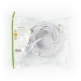 CAT5e-Kabel | U/UTP | RJ45 Male | RJ45 Male | 10.0 m | Rond | PVC | Wit | Polybag