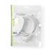 CAT5e Netwerkkabel | U/UTP | RJ45 Male | RJ45 Male | 3.00 m | Rond | PVC | Wit | Polybag