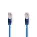 CAT5e Netwerkkabel | SF/UTP | RJ45 Male | RJ45 Male | 1.50 m | Rond | PVC | Blauw | Envelop