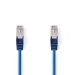 CAT5e Netwerkkabel | SF/UTP | RJ45 Male | RJ45 Male | 15.0 m | Rond | PVC | Blauw | Envelop