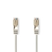 CAT5e Netwerkkabel | SF/UTP | RJ45 Male | RJ45 Male | 3.00 m | Rond | PVC | Grijs | Envelop