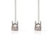 CCGP85121WT05 CAT5e Netwerkkabel | SF/UTP | RJ45 Male | RJ45 Male | 0.50 m | Rond | PVC | Wit | Envelop