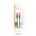 CAT6-kabel | RJ45 Male | RJ45 Male | U/UTP | 0.30 m | Rond | PVC | Zwart | Envelop