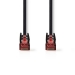 CCGP85200BK10 CAT6 Netwerkkabel | RJ45 Male | RJ45 Male | U/UTP | 1.00 m | Rond | PVC | Zwart | Envelop