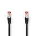 CAT6 Netwerkkabel | RJ45 Male | RJ45 Male | S/FTP | 30.0 m | Rond | LSZH | Zwart | Envelop