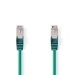 CAT6 Netwerkkabel | RJ45 Male | RJ45 Male | S/FTP | 1.00 m | Rond | LSZH | Groen | Envelop