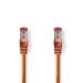 CAT6 Netwerkkabel | RJ45 Male | RJ45 Male | S/FTP | 0.15 m | Rond | LSZH | Oranje | Envelop