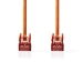 CCGP85221OG100 CAT6-kabel | RJ45 Male | RJ45 Male | S/FTP | 10.0 m | Rond | LSZH | Oranje | Envelop