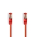 CAT6 Netwerkkabel | RJ45 Male | RJ45 Male | S/FTP | 1.50 m | Rond | LSZH | Rood | Polybag