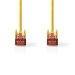 CCGP85221YE05 CAT6-kabel | RJ45 Male | RJ45 Male | S/FTP | 0.50 m | Rond | LSZH | Geel | Envelop