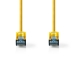 CCGP85320YE50 CAT6a-Kabel | SF/UTP | RJ45 Male | RJ45 Male | 5.00 m | Snagless | Rond | PVC | Geel | Polybag