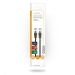 CAT6a-Kabel | S/FTP | RJ45 Male | RJ45 Male | 0.50 m | Snagless | Rond | LSZH | Zwart | Polybag