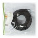 CAT6a-Kabel | S/FTP | RJ45 Male | RJ45 Male | 10.0 m | Snagless | Rond | LSZH | Zwart | Polybag