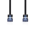 CAT6a-Kabel | S/FTP | RJ45 Male | RJ45 Male | 2.00 m | Snagless | Rond | LSZH | Zwart | Envelop
