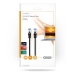 CAT6a netwerkkabel | S/FTP | RJ45 Male | RJ45 Male | 3.00 m | Snagless | Rond | LSZH | Zwart | Envelop