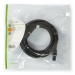 CAT6a-Kabel | S/FTP | RJ45 Male | RJ45 Male | 5.00 m | Rond | LSZH | Zwart | Polybag