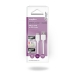USB-Kabel | USB 3.2 Gen 1 | USB-A Male | USB-C™ Male | 60 W | 5 Gbps | Vernikkeld | 1.00 m | Rond | PVC | Wit | Doos