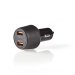CCQC600ABK Autolader | 36 W | 2x 3.0 A | Outputs: 2 | Poorttype: 2x USB-A | | Automatische Voltage Selectie