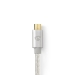 USB 2.0-Kabel voor Synchroniseren en Opladen | Verguld 3,0 m | USB C™ Male naar USB B Male-Kabel | Voor Aansluiten van Smartphones en Mobiele Apparaten
