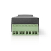 CCTV-Beveiligingsconnector | 8-aderig naar RJ45 Female