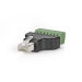 CCTVCM20BK CCTV-Beveiligingsconnector | 8-Aderig naar RJ45 Male
