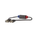 CCTV-Aardlus-Isolator | Female / Male | 75 Ohm | PVC | Zwart