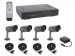 ANALOOG BEWAKINGSSYSTEEM - 8 KANALEN - 4 IR-CAMERA'S - VARIFOCALE LENS - HARDE SCHIJF 500 GB - EAGLE EYES - PUSH VIDEO