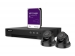 IP-VIDEOBEWAKINGSSET - 4-KANAALS NVR-RECORDER - 2 x IP DOME-CAMERA - 1 TB HD - KABELS