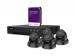 CCTVPROM21 IP-VIDEOBEWAKINGSSET - 4-KANAALS NVR-RECORDER - 4 x IP DOME-CAMERA - 2 TB HD - KABELS