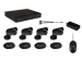 STANDAARD VIDEOBEWAKINGSSET: DVR + 4 CAMERA'S + ACCESSOIRES + 500 GB HD