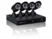 STANDAARD VIDEOBEWAKINGSSET: DVR + 4 CAMERA'S + ACCESSOIRES + 500 GB HD