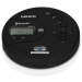Draagbare Bluetooth® CD-MP3-speler met antishock Zwart